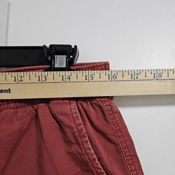 American Eagle Flex Trekker Jogger Shorts Men's Medium (30x6) Faded Red Pockets - Picture 6 of 10